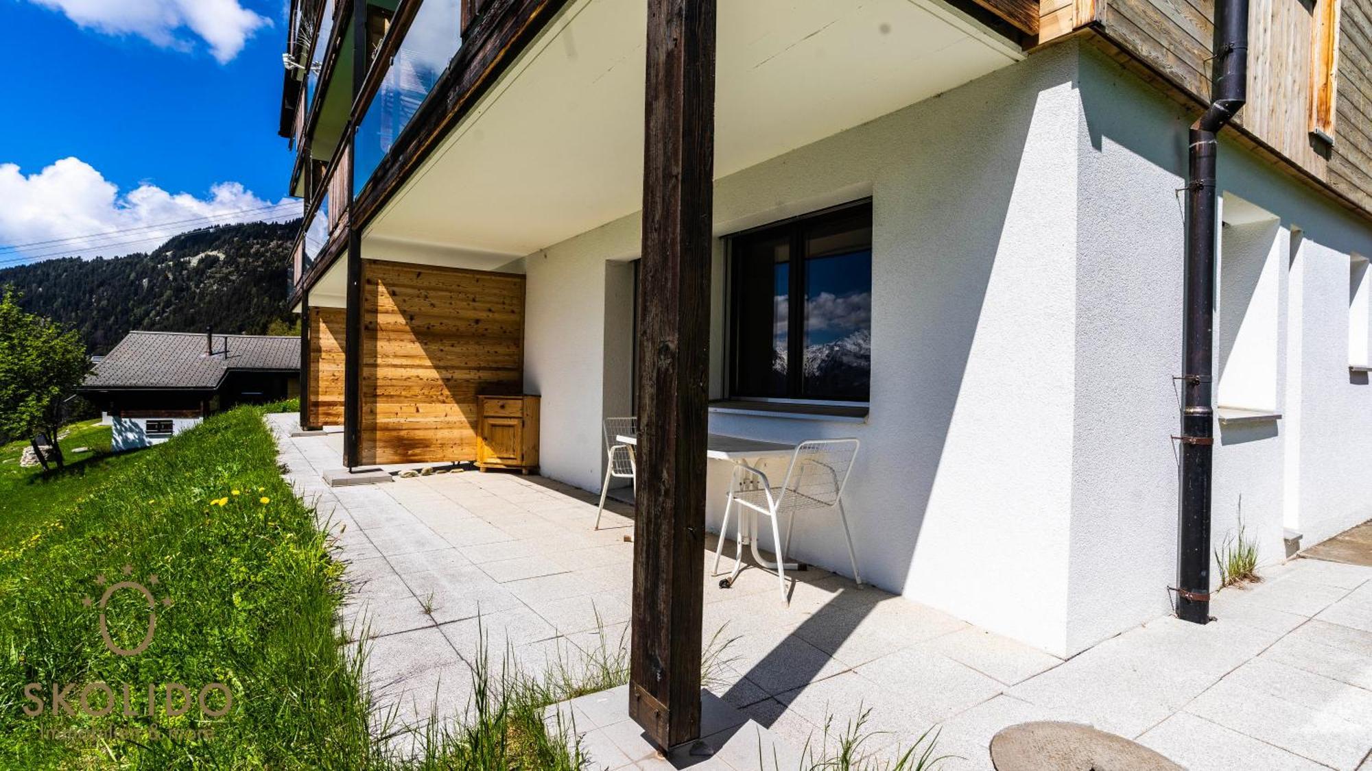 Haus Caroline, Riederalp Mitte Apartment Екстериор снимка